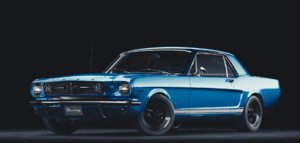 3d model mustang 1964