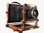 3D model camera tripod vintage