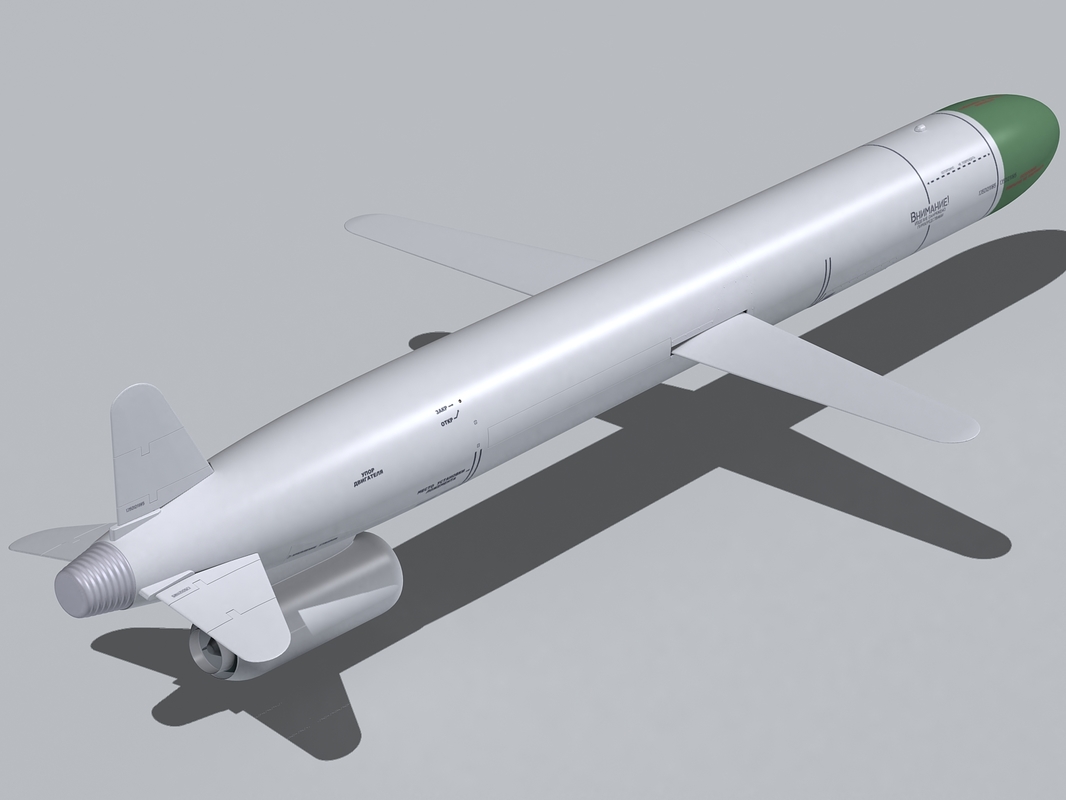 kh-55 missile 3d 3ds