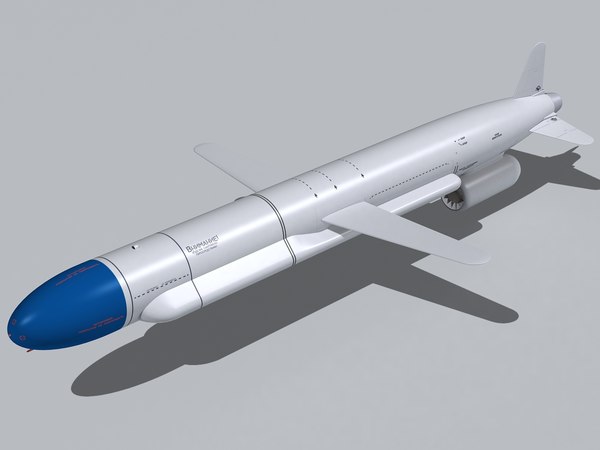 kh-555 missile 3d max