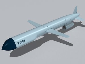 kh-65 cruise missile 3d 3ds