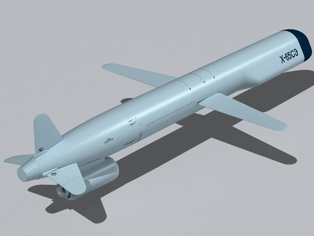 kh-65 cruise missile 3d 3ds