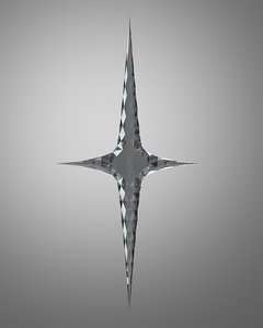 star diamond 3D model