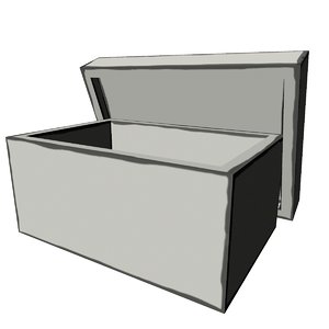 cartoon shoebox box model