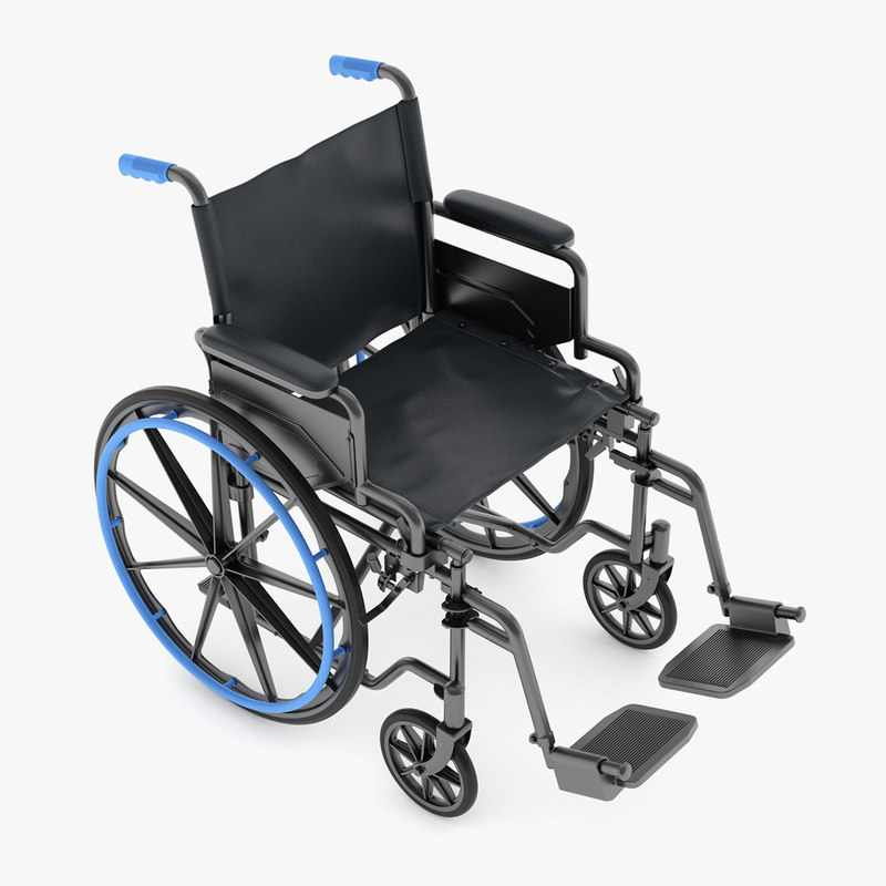 Wheelchair medical 3D model TurboSquid 1335848