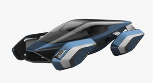 hover car concept 3 model