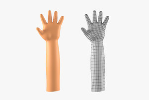 3D basemesh child hand