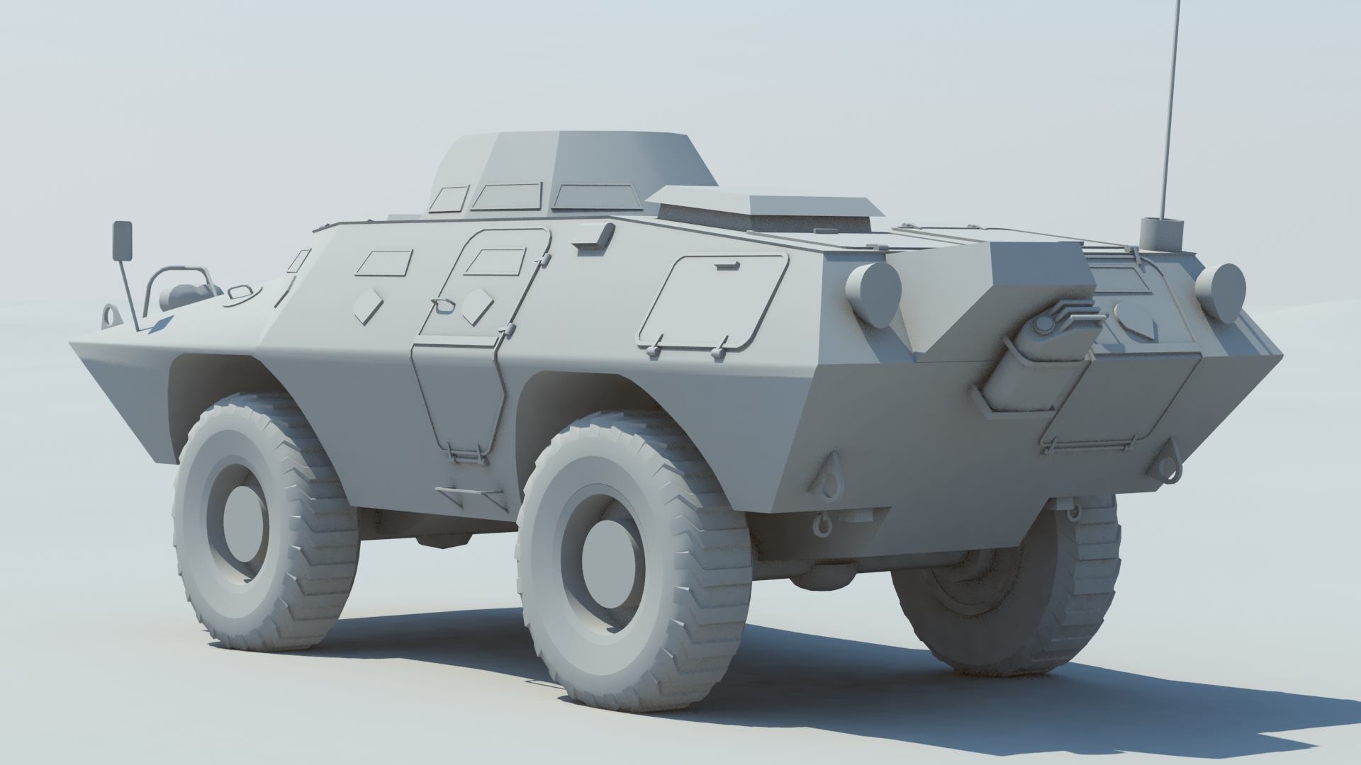 Cadillac gage commando model TurboSquid 1336281
