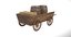 3D real wooden cart barrel