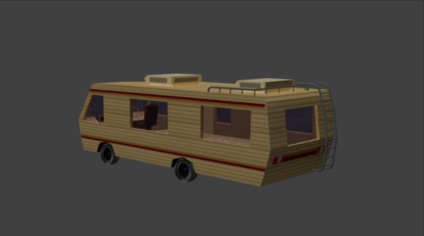 Breaking bad van 3D - TurboSquid 1336307