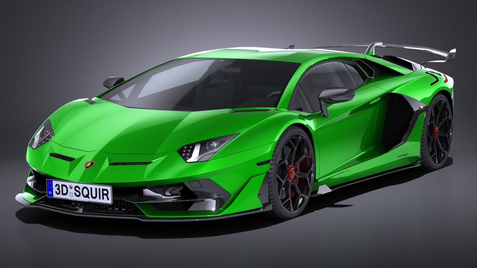 3d Lamborghini Aventador Svj Model Turbosquid 1336374