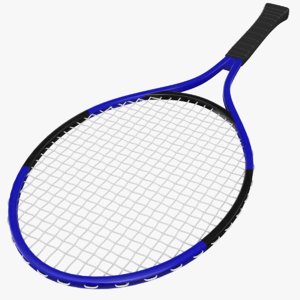 3D racket tennis ball model