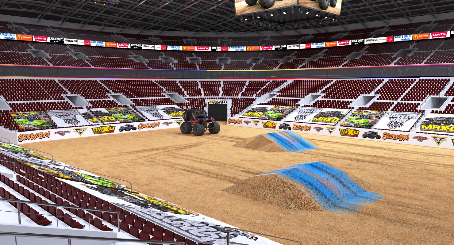 3D model monster arena - TurboSquid 1308256