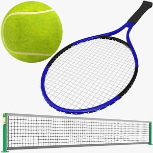 3D tennis racket