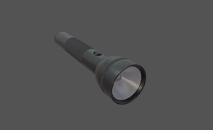 3D flashlight light model
