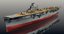 japanese aircraft carrier junyo 3D model