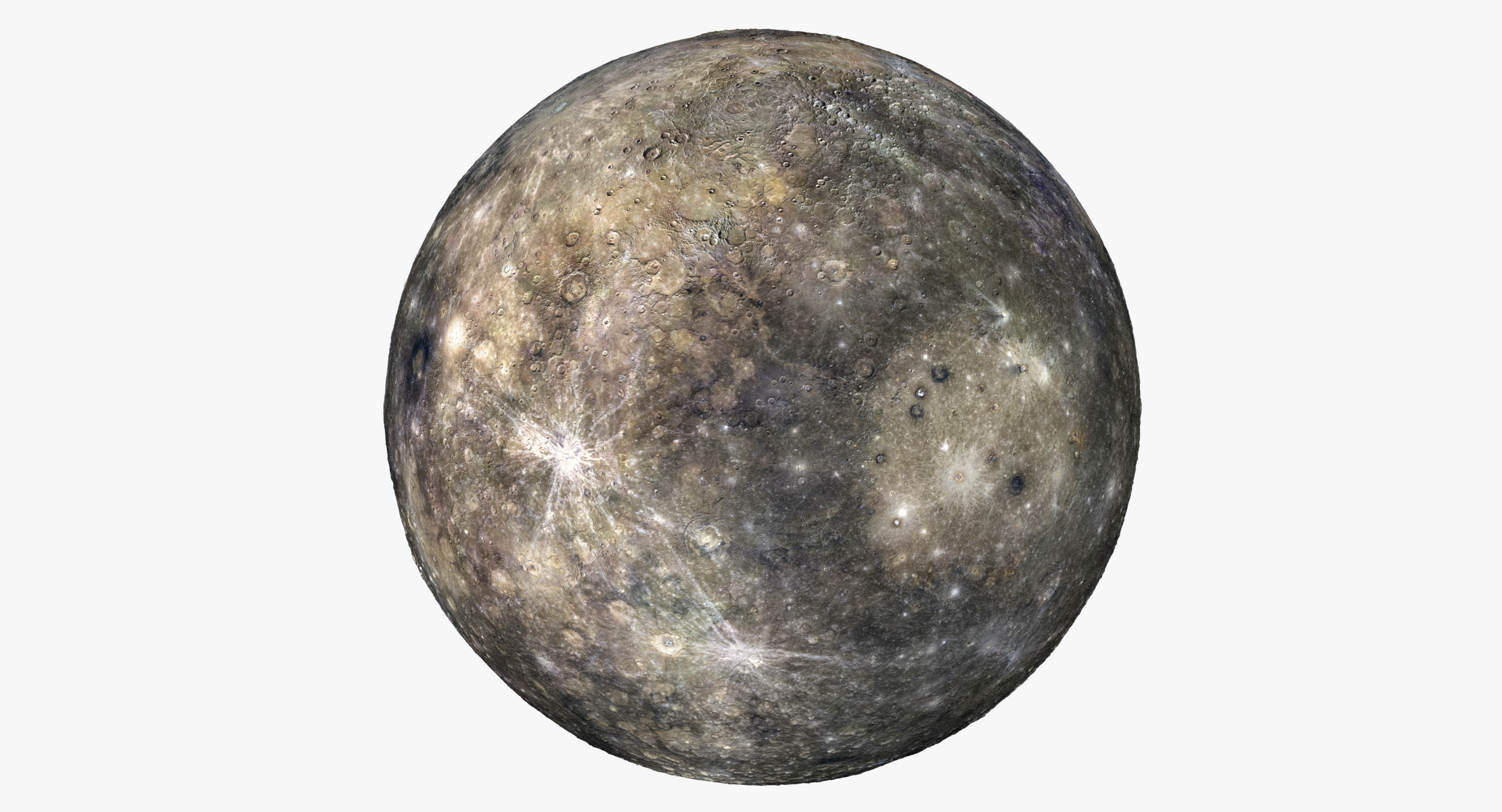 3D mercury planet - TurboSquid 1337445