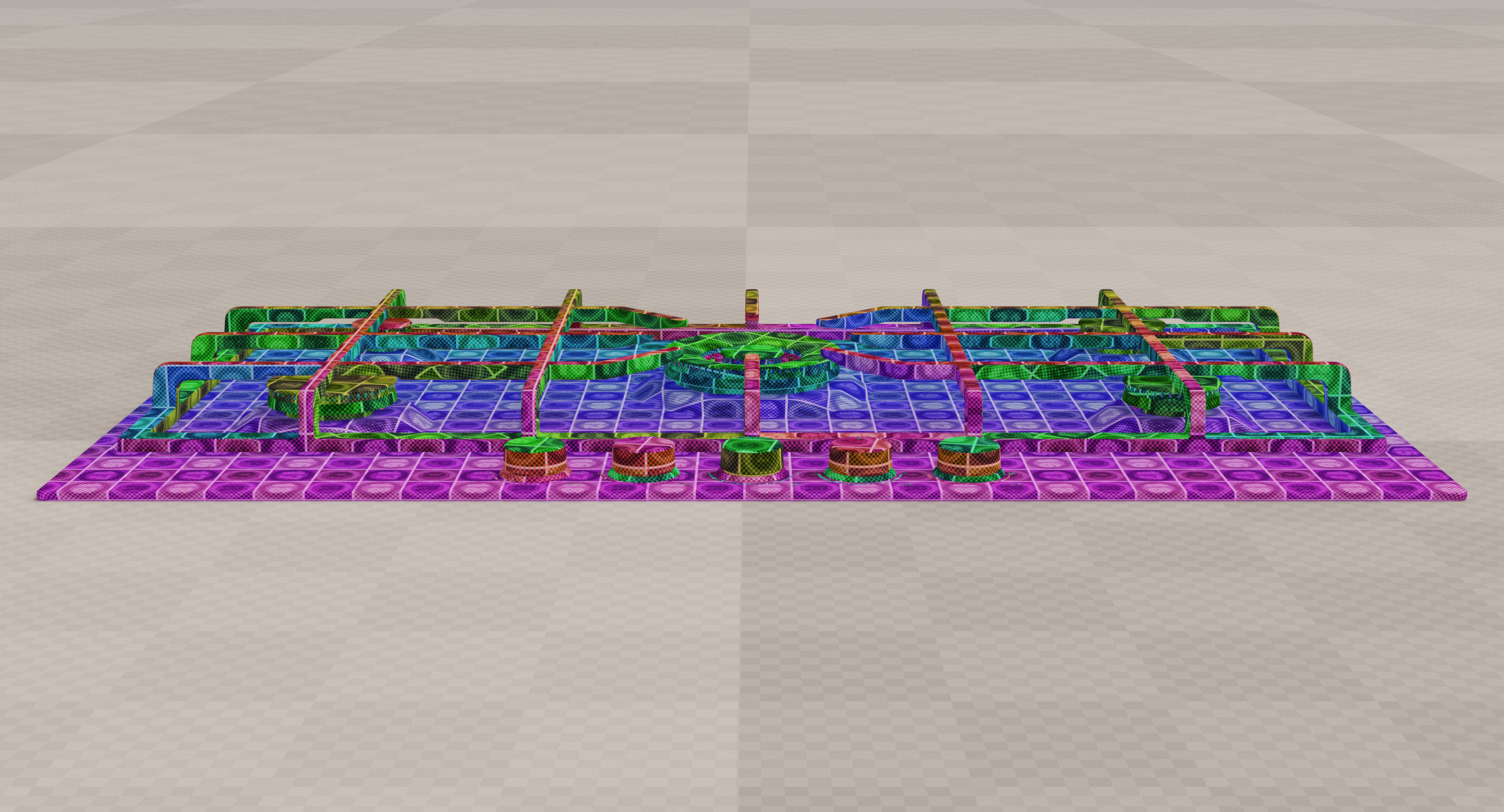 Gas cooktop 3D TurboSquid 1337577