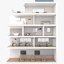 3D apartment building section