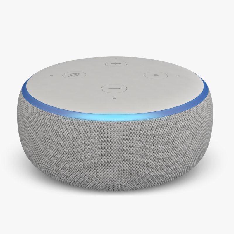 3D model amazon echo dot new - TurboSquid 1337816