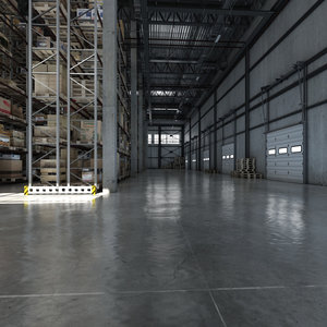 big hd warehouse 3D model