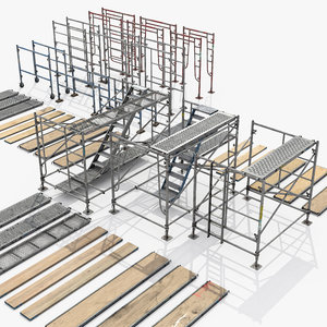 scaffolds module 3D model