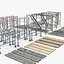 scaffolds module 3D model