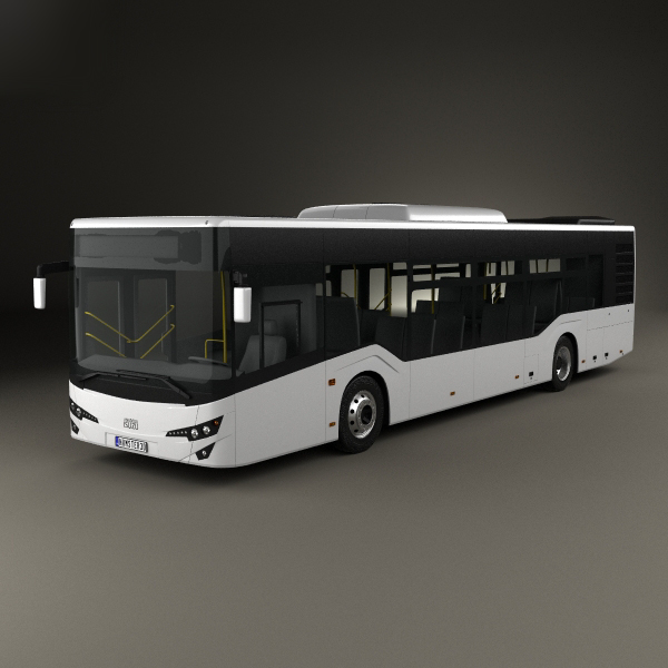 3D isuzu citiport bus - TurboSquid 1337971