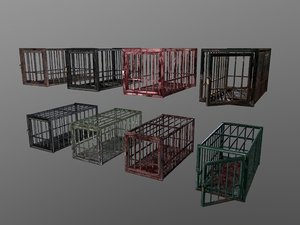 3D animal cage