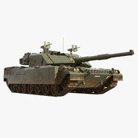 3d indian arjun main battle tank