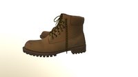 boot fashion footwear 3D model