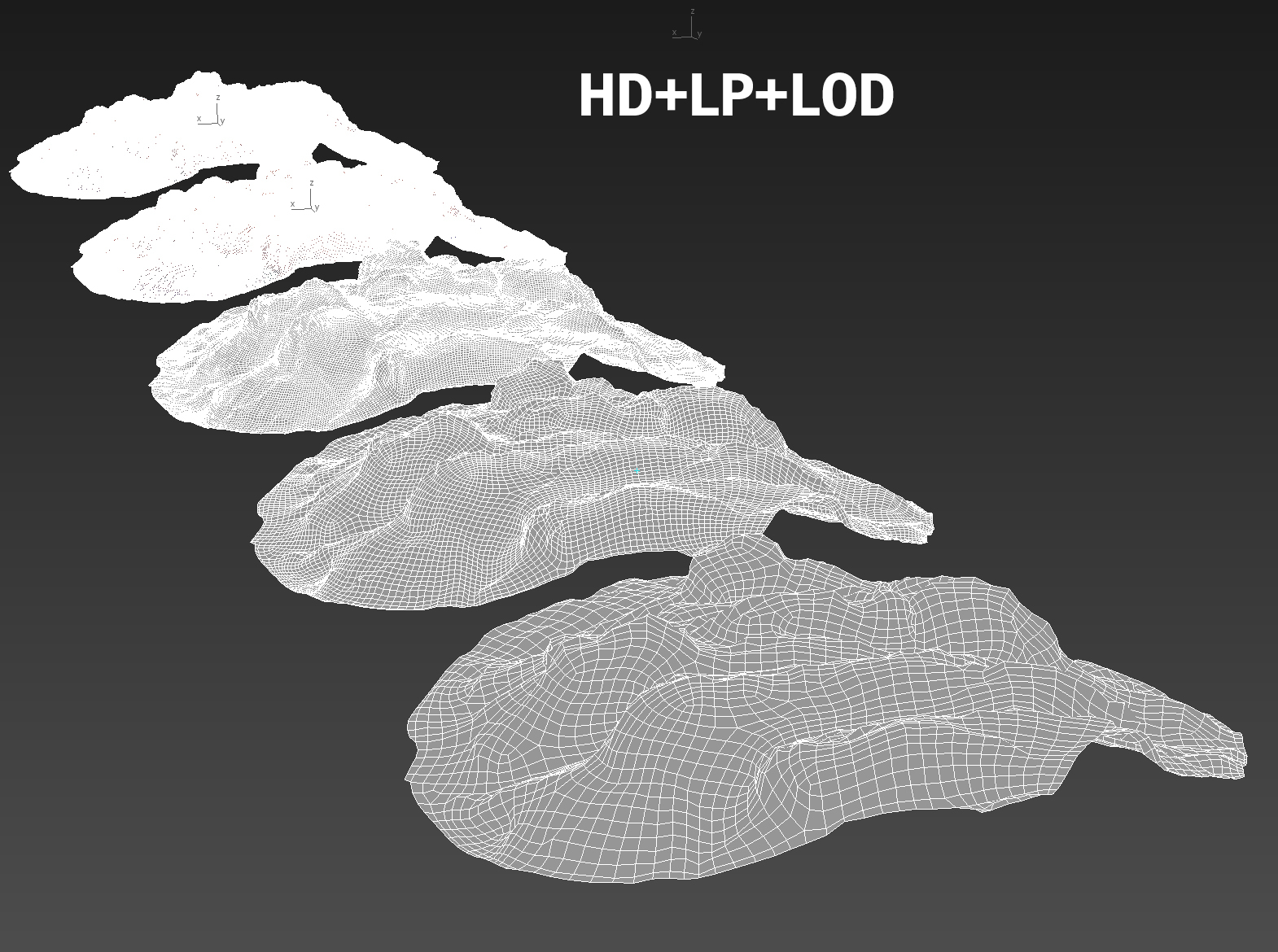 3D модель Долина монументов HD 24K - TurboSquid 1339713