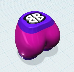 3D bootie spice shakers single