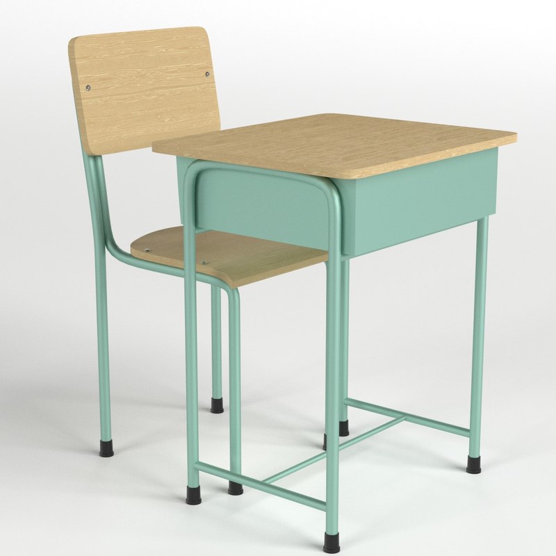 School Desk And Chair