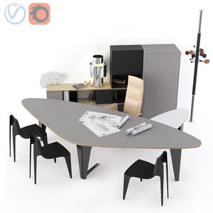 office furniture 3D model