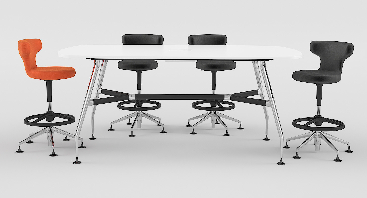 Ad Hoc High Pivot Chair Table