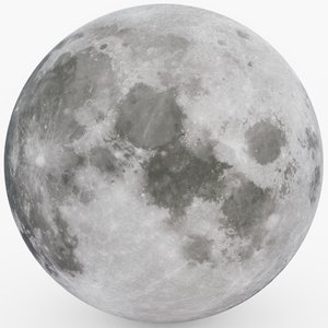 Moon 3d model