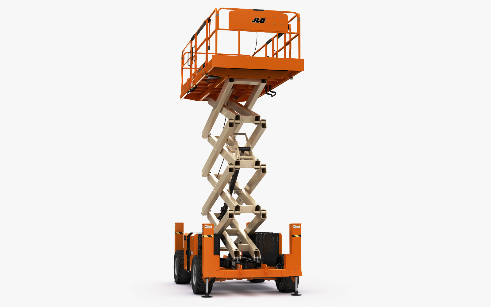 scissor lift jlg 430lrt 3d model