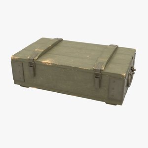 3D ammo crate