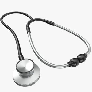 medical stethoscope 3D