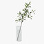 3D olive branch vase model