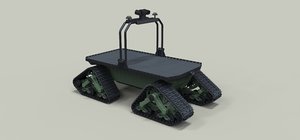 robot robo track 3D model