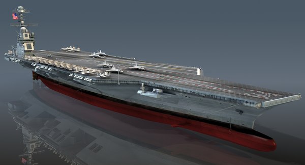 Uss john f kennedy 3D model - TurboSquid 1339034