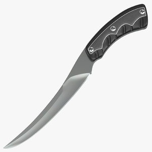 3D boning knife 01