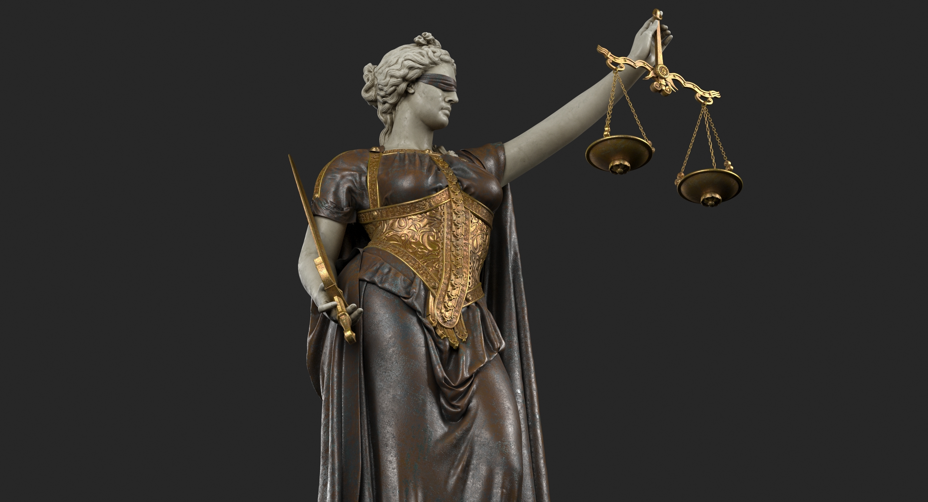 3d lady justice
