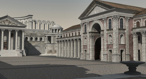 Ancient roman 3D model - TurboSquid 1339347