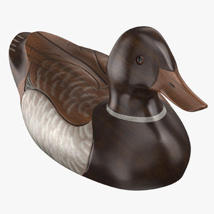 3D duck decoy real