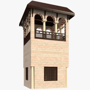 3D islamic building model
