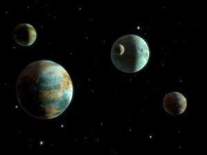 3D planets pack