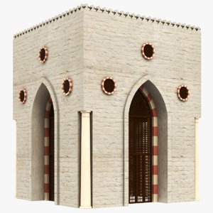 building islamic 3D model